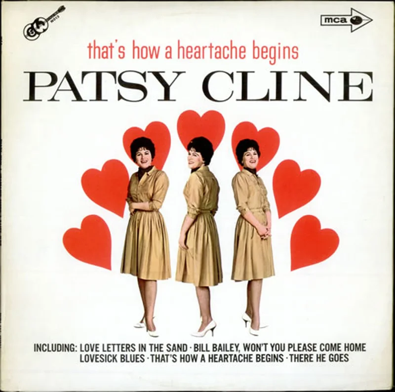 Patsy Cline That's How A Heartache Begins UK Vinyl LP