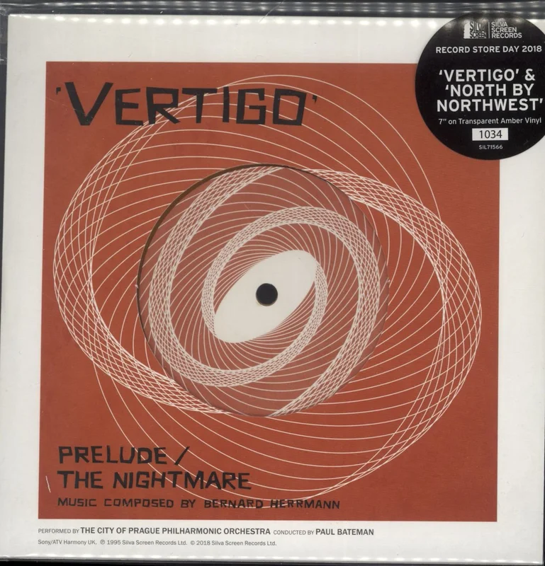 Paul Bateman Vertigo & North By Northwest - Orange Vinyl - RSD18 UK 7" vinyl
