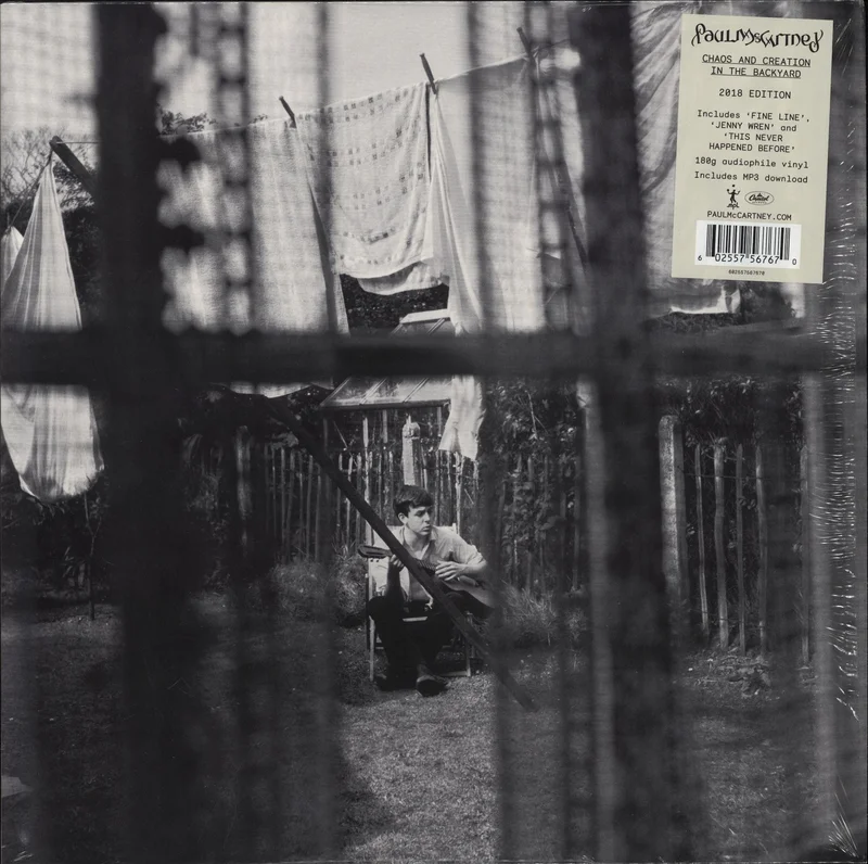 Paul McCartney and Wings Chaos And Creation In The Backyard - 180gram Vinyl - Shrink UK Vinyl LP
