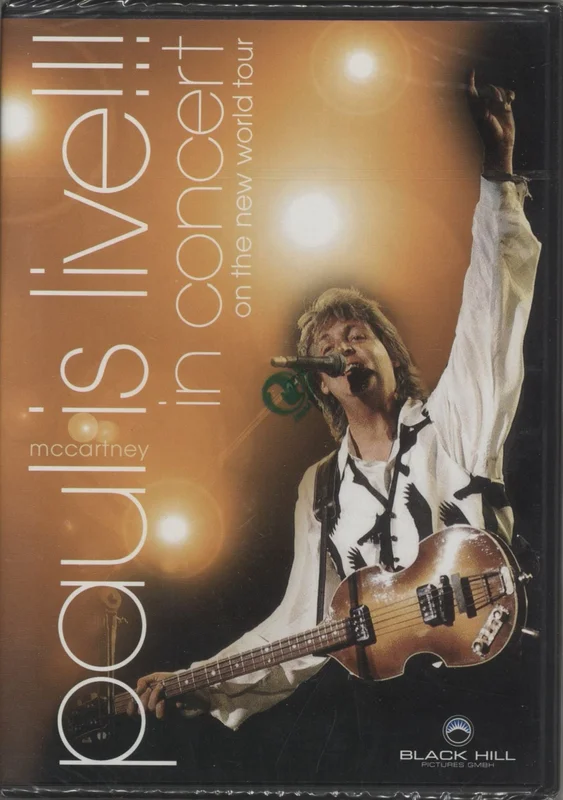 Paul McCartney and Wings Live In Concert On the New World Tour - Sealed UK DVD