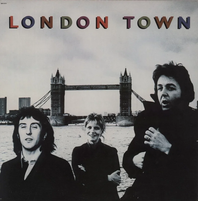 Paul McCartney and Wings London Town US Vinyl LP