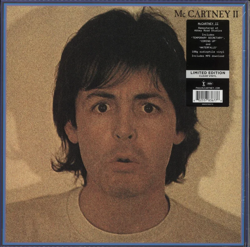 Paul McCartney and Wings McCartney II - 180gram Clear Vinyl UK Vinyl LP