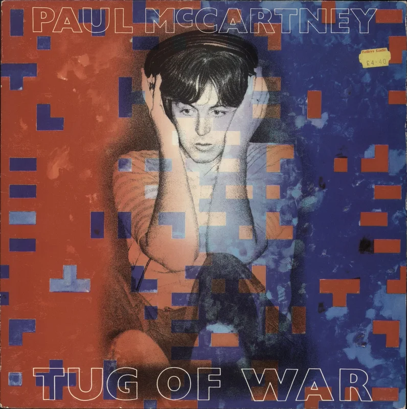 Paul McCartney and Wings Tug Of War - A6U / B6U UK Vinyl LP