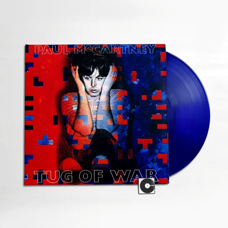 Paul McCartney - "Tug Of War" 1 LP Blue Vinyl