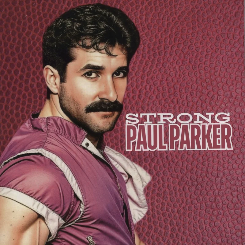 Paul Parker Strong - Pink Vinyl UK 12" vinyl