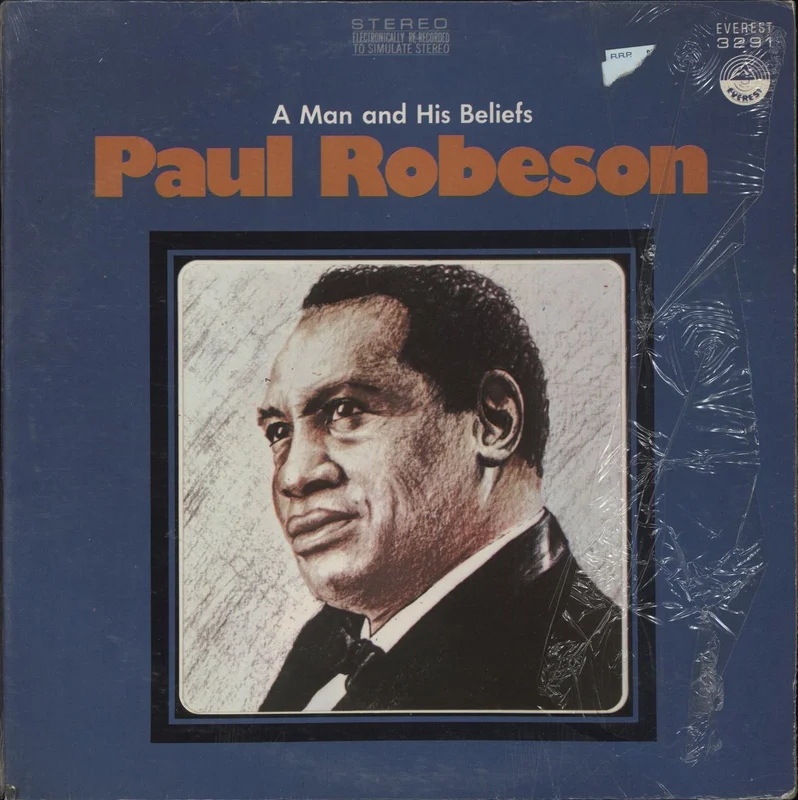 Paul Robeson A Man And His Beliefs US Vinyl LP