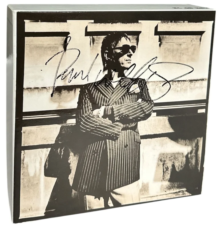 Paul Weller Box Of 7s - Autographed UK 7" box set
