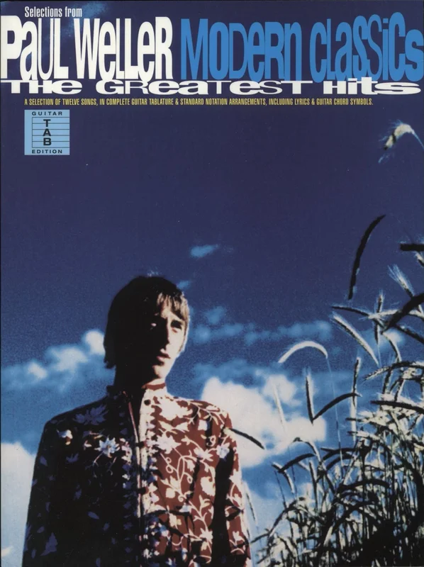 Paul Weller Modern Classics - The Greatest Hits UK Book