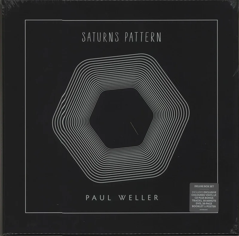 Paul Weller Saturns Pattern - Blue Vinyl + Sealed Box UK Box set