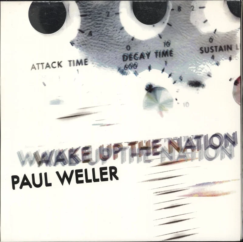 Paul Weller Wake Up The Nation + Print UK Vinyl LP