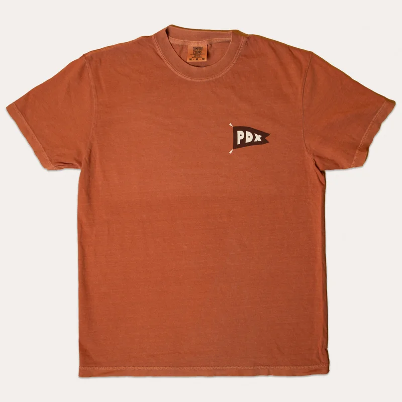 PDX Pennant Unisex Shirt (Yam)