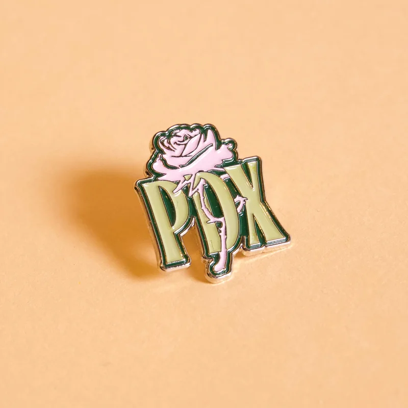 PDX Rose Pin