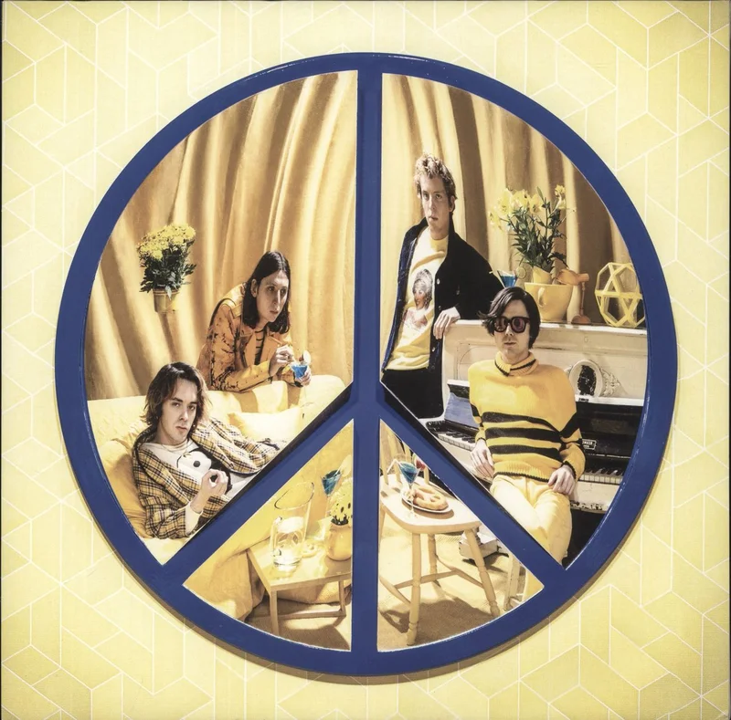 Peace Happy People - Yellow Vinyl UK Vinyl LP
