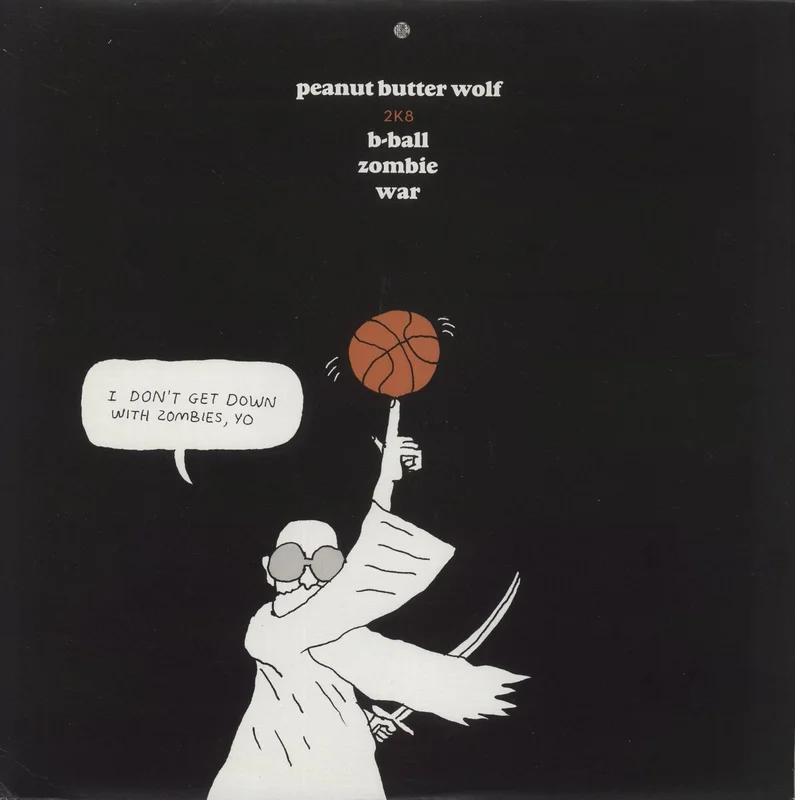 Peanut Butter Wolf 2K8 B-Ball Zombie War US 2-LP vinyl set