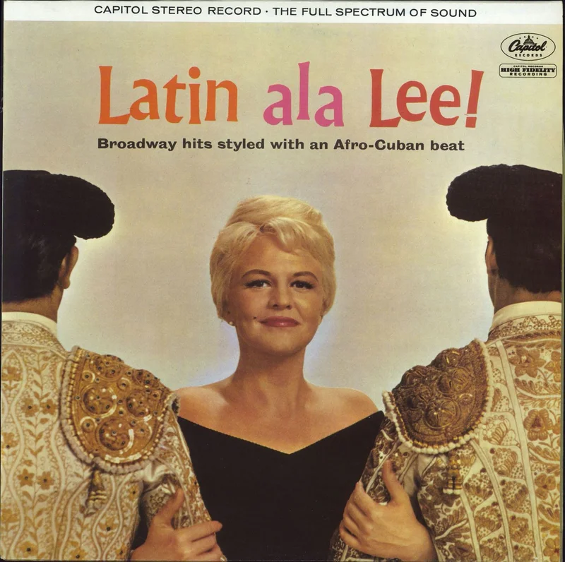 Peggy Lee Latin Ala Lee! UK Vinyl LP