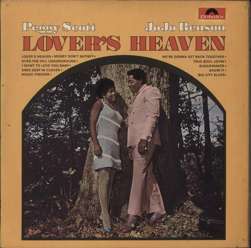 Peggy Scott & Jo Jo Benson Lover's Heaven UK Vinyl LP