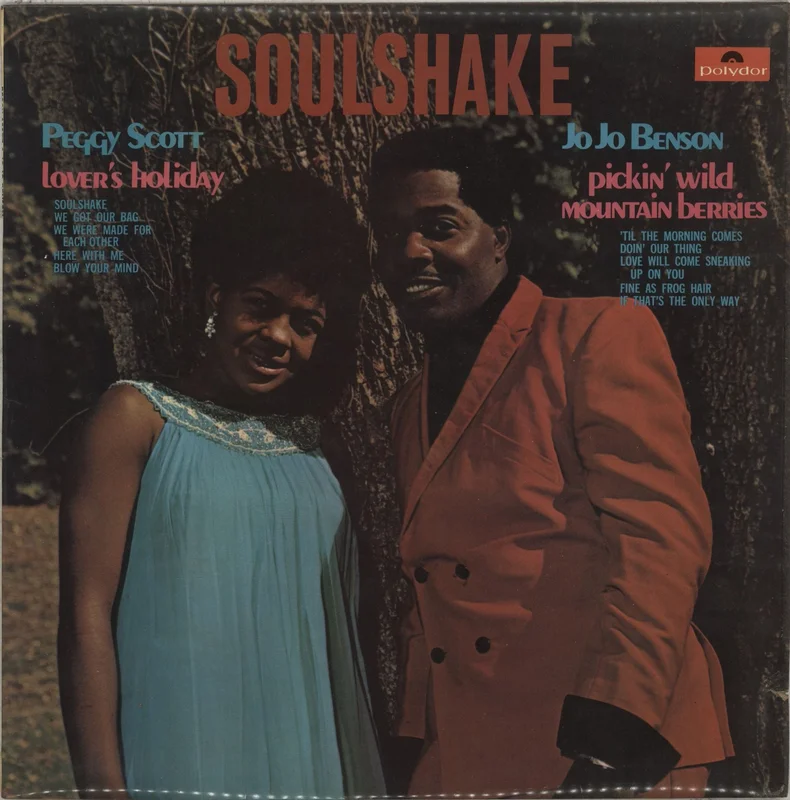 Peggy Scott & Jo Jo Benson Soulshake UK Vinyl LP