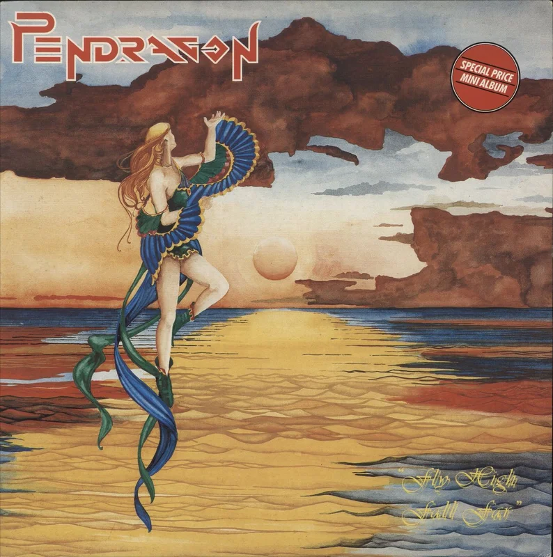 Pendragon Fly High Fall Far UK Vinyl LP