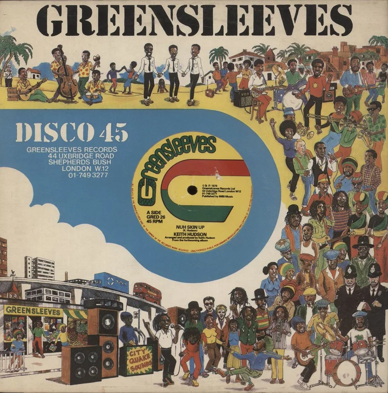 Persuader Nuh Skin Up UK 12" vinyl