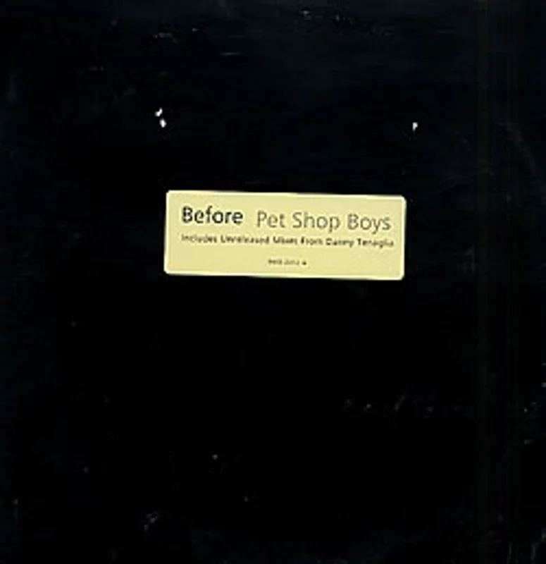 Pet Shop Boys Before - Double Pack US Promo 12" vinyl