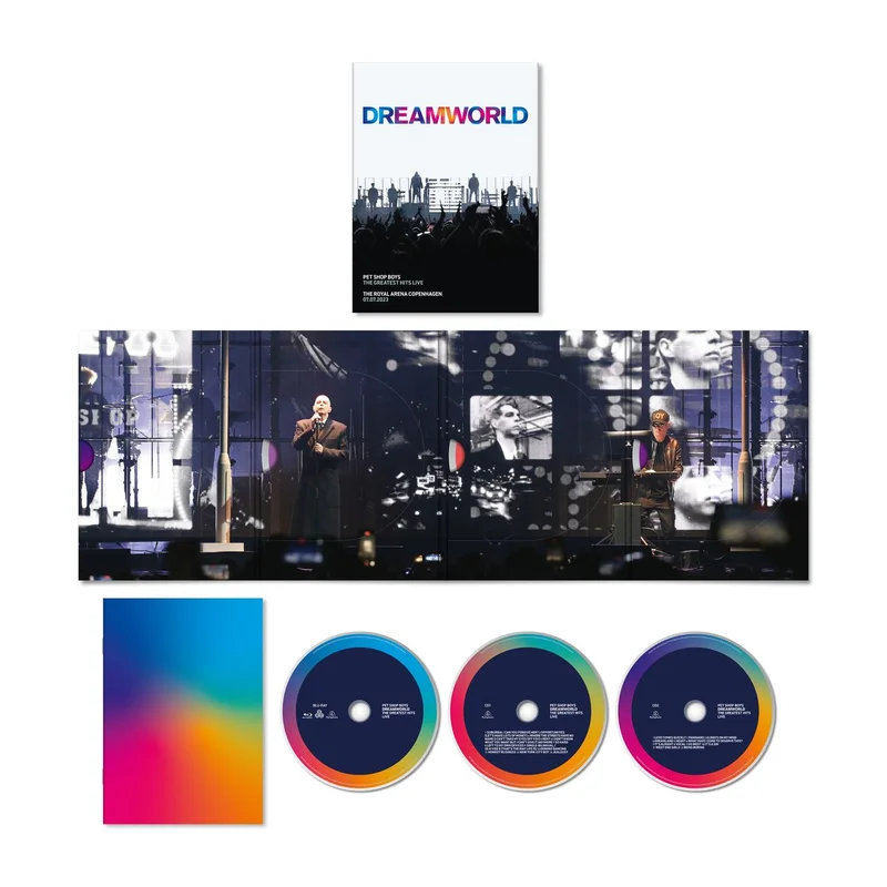 Pet Shop Boys Dreamworld: The Greatest Hits Live - 2CD + Blu-Ray Edition - Sealed UK 2-CD album set