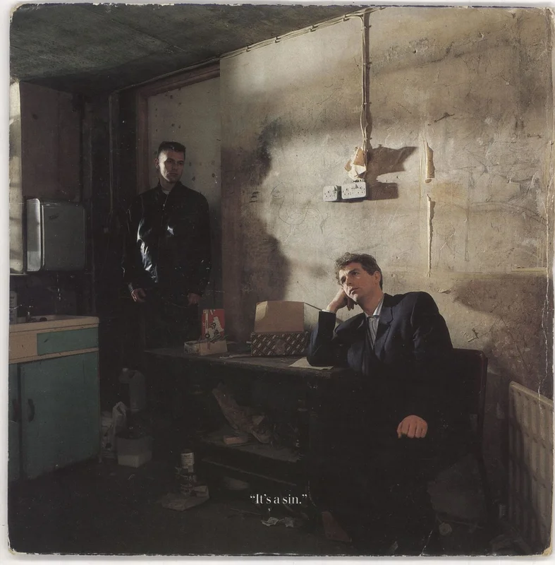 Pet Shop Boys It's A Sin - Double Sleeve - EX UK 7" vinyl