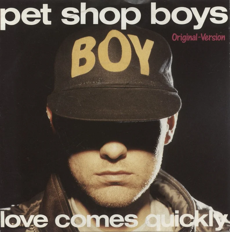 Pet Shop Boys Love Comes Quickly German 7" vinyl