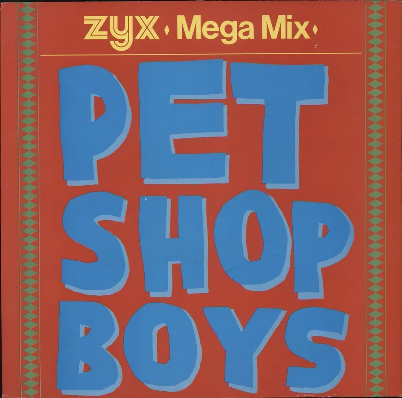 Pet Shop Boys Megamix - Green Label Variant German 12" vinyl