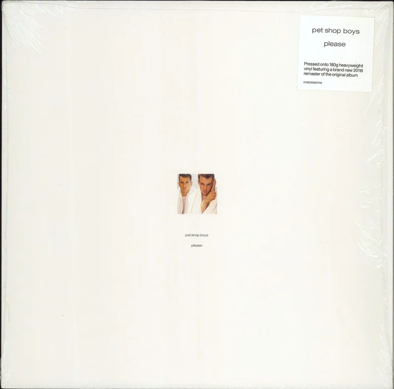 Pet Shop Boys Please - 180gm Vinyl + Shrink UK Vinyl LP