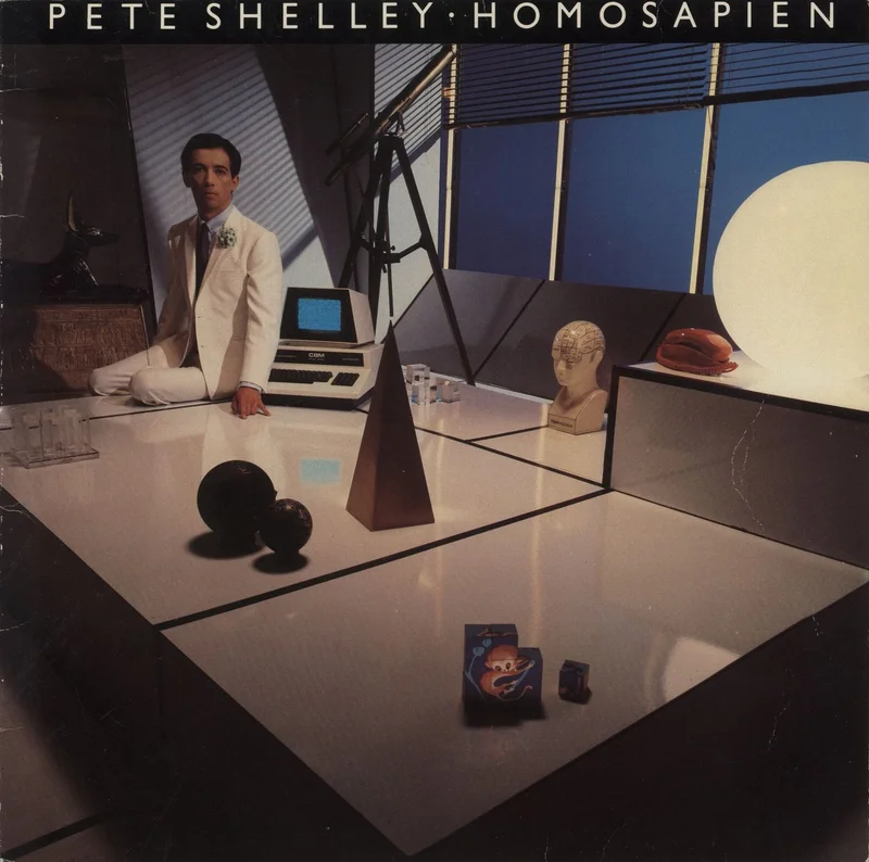 Pete Shelley Homosapien - EX UK Vinyl LP