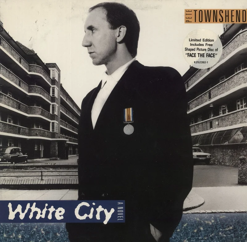 Pete Townshend White City - Bonus Picture Disc German Vinyl LP