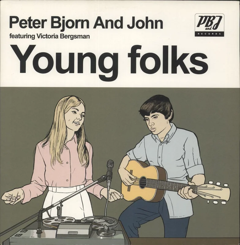 Peter Bjorn And John Young Folks UK 12" vinyl
