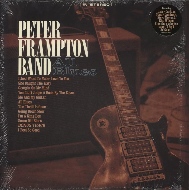 Peter Frampton All Blues - Shrink UK 2-LP vinyl set