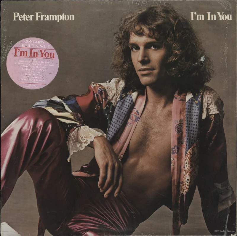 Peter Frampton I'm In You - Hype Stickered Shrink US Vinyl LP