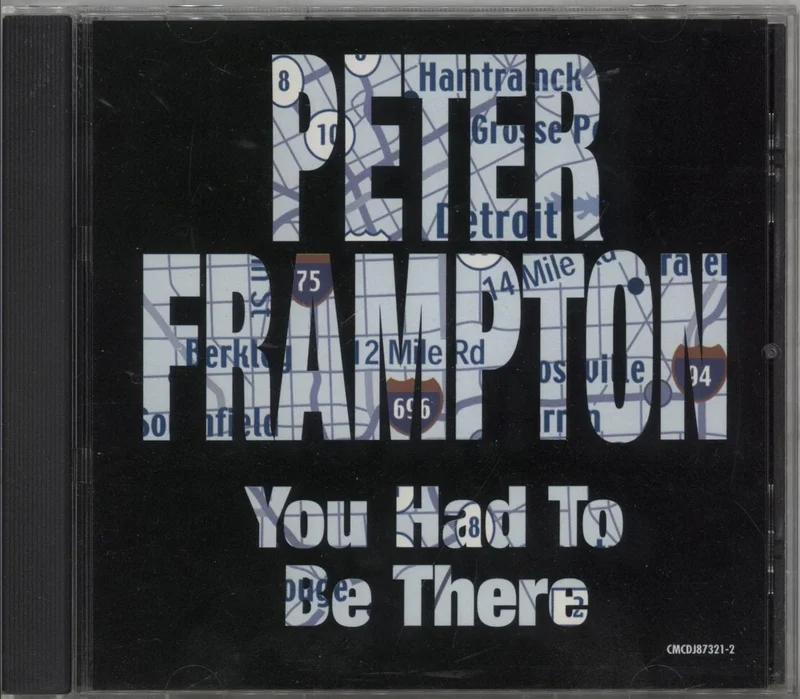 Peter Frampton You Had To Be There US Promo CD single