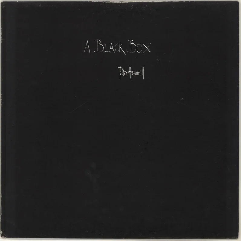 Peter Hammill A Black Box UK Vinyl LP