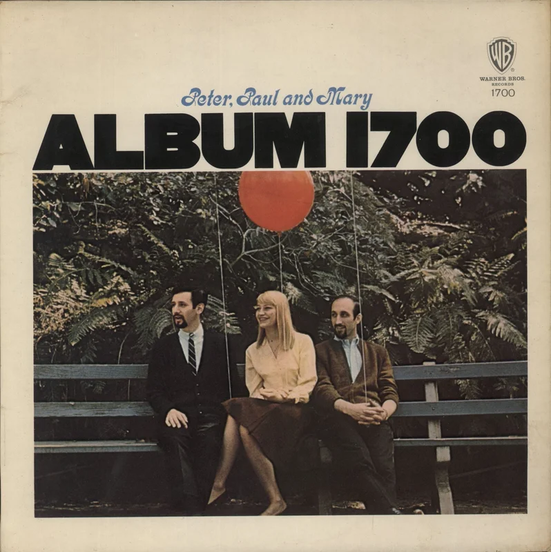 Peter Paul & Mary Album 1700 UK Vinyl LP