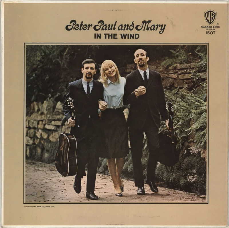 Peter Paul & Mary In The Wind UK Vinyl LP