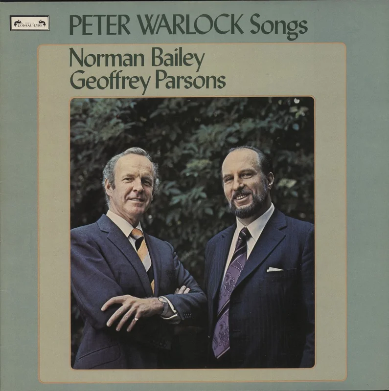 Peter Warlock Peter Warlock Songs UK Vinyl LP