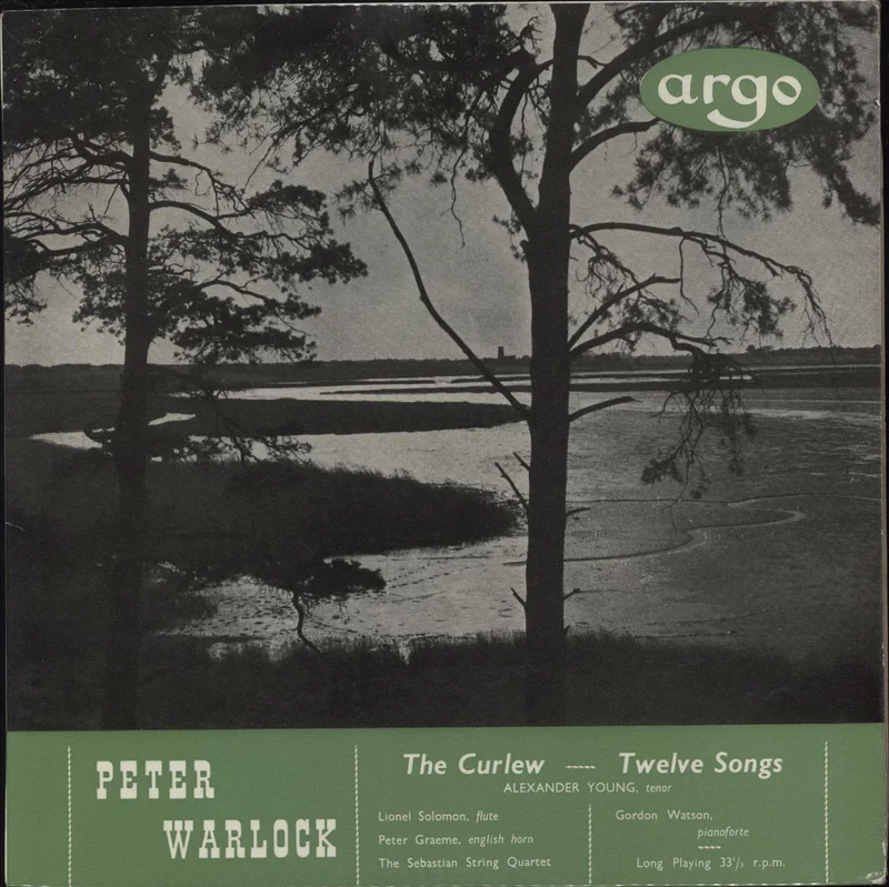 Peter Warlock The Curlew - Twelve Songs UK Vinyl LP
