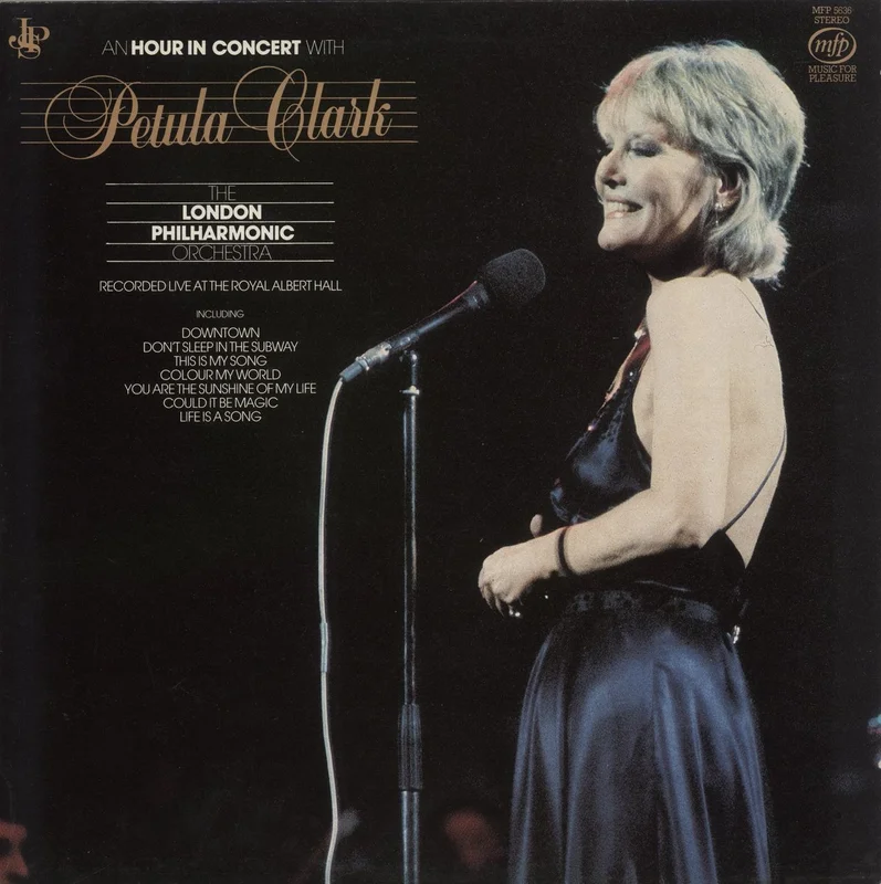 Petula Clark An Hour In Concert With Petula Clark & The London Philharmonic Orchestra UK Vinyl LP