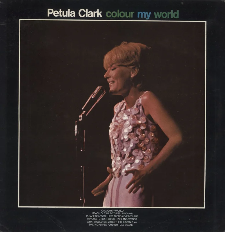 Petula Clark Colour My World - Mono UK Vinyl LP