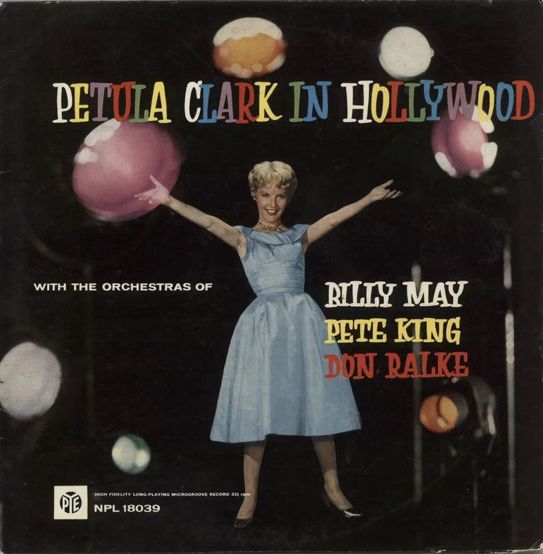 Petula Clark Petula Clark In Hollywood - EX UK Vinyl LP