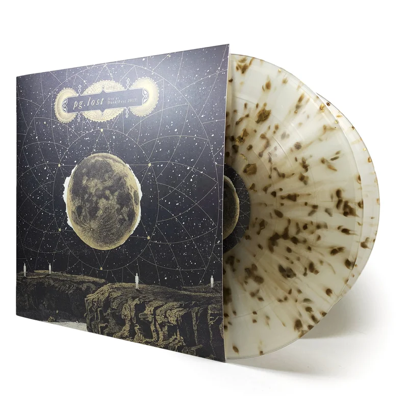 pg.lost  Live at dunk!fest 2017 [2xLP] Gold splatter on milky clear
