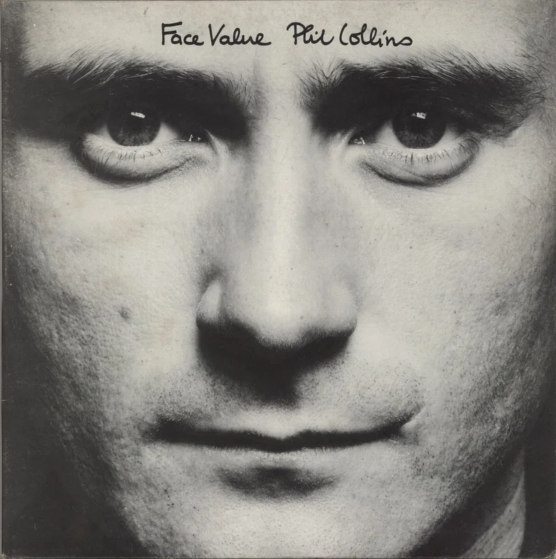 Phil Collins Face Value Greek Vinyl LP