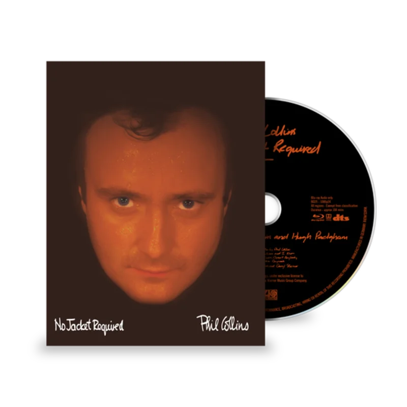 Phil Collins - No Jacket Required (2025 Mix) - Blu-ray Audio Disc