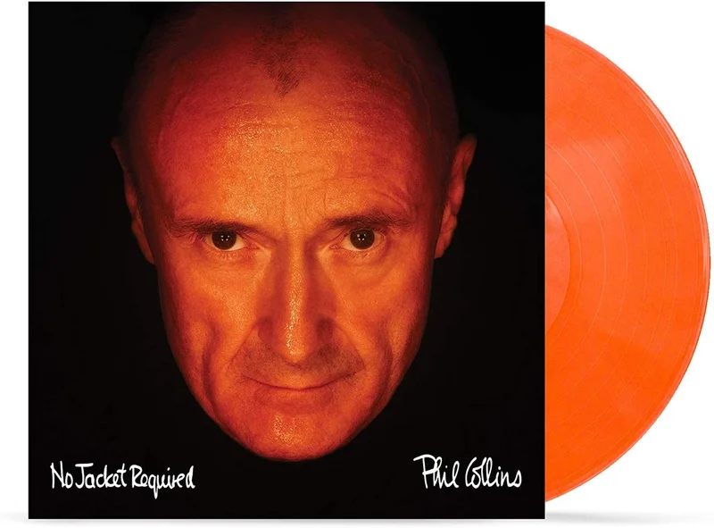 Phil Collins No Jacket Required - NAD2020 - 180gm Orange Vinyl - Sealed UK Vinyl LP