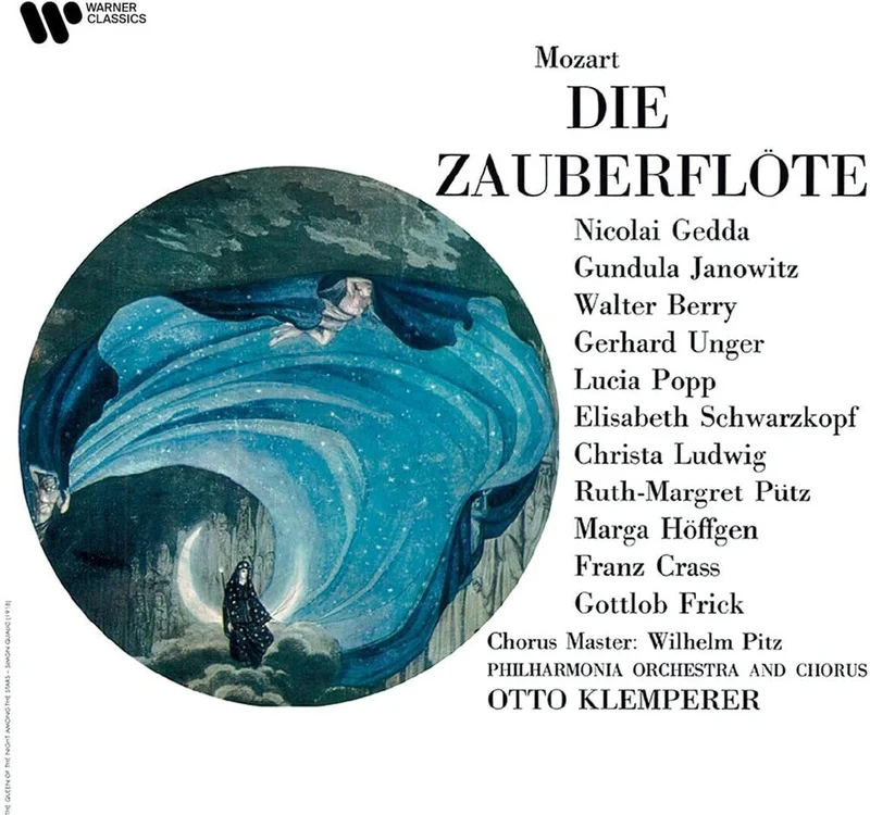 Philharmonia Orchestra & Chorus - Mozart: Die Zauberflote, The Magic Flute - La flute enchantee [CD]