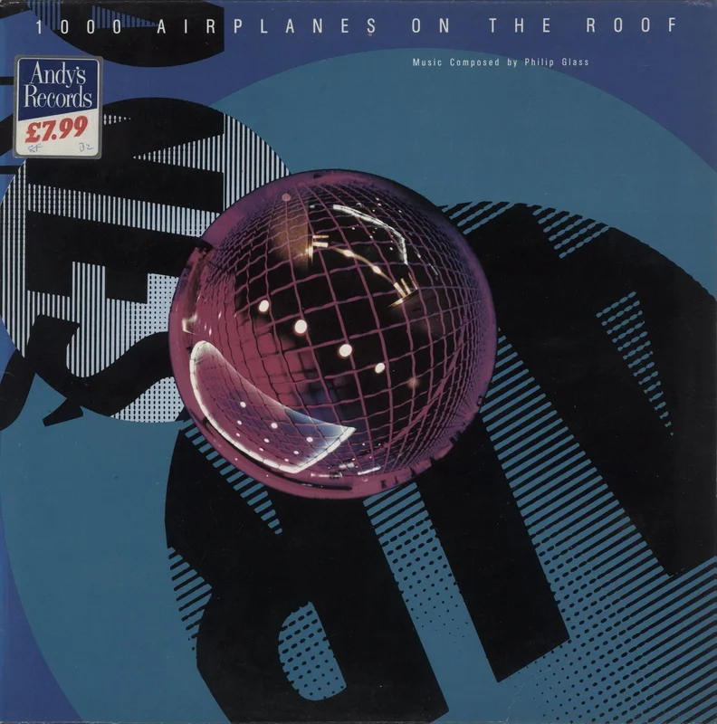 Philip Glass 1000 Airplanes On The Roof UK Vinyl LP