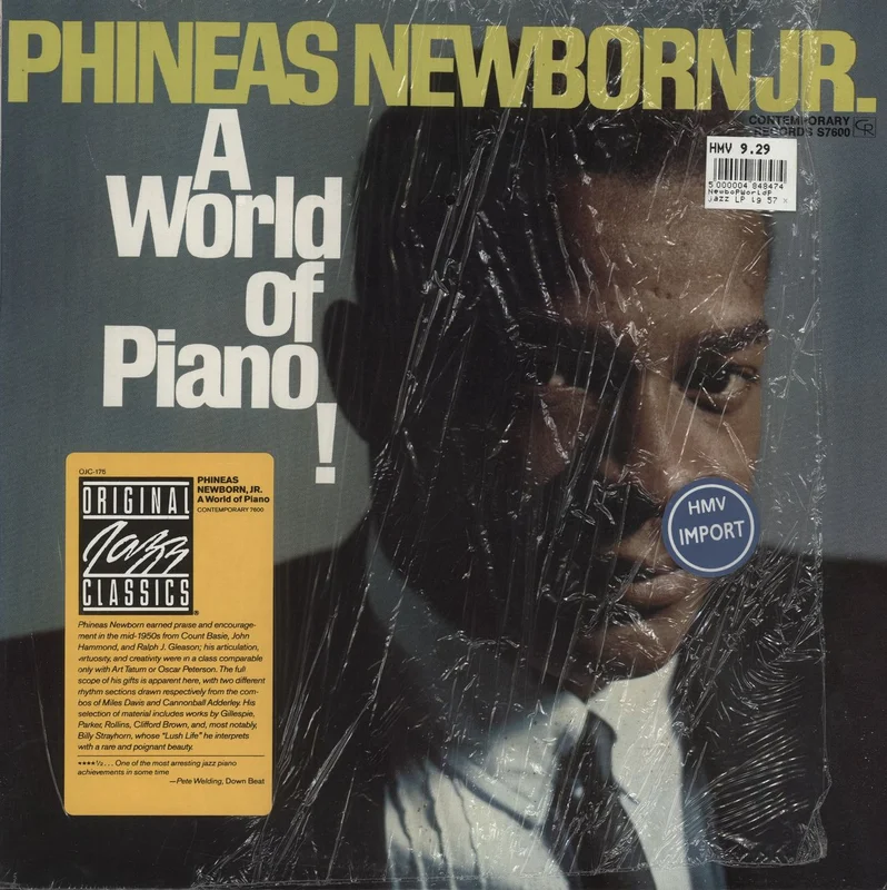 Phineas Newborn Jr. A World Of Piano! US Vinyl LP